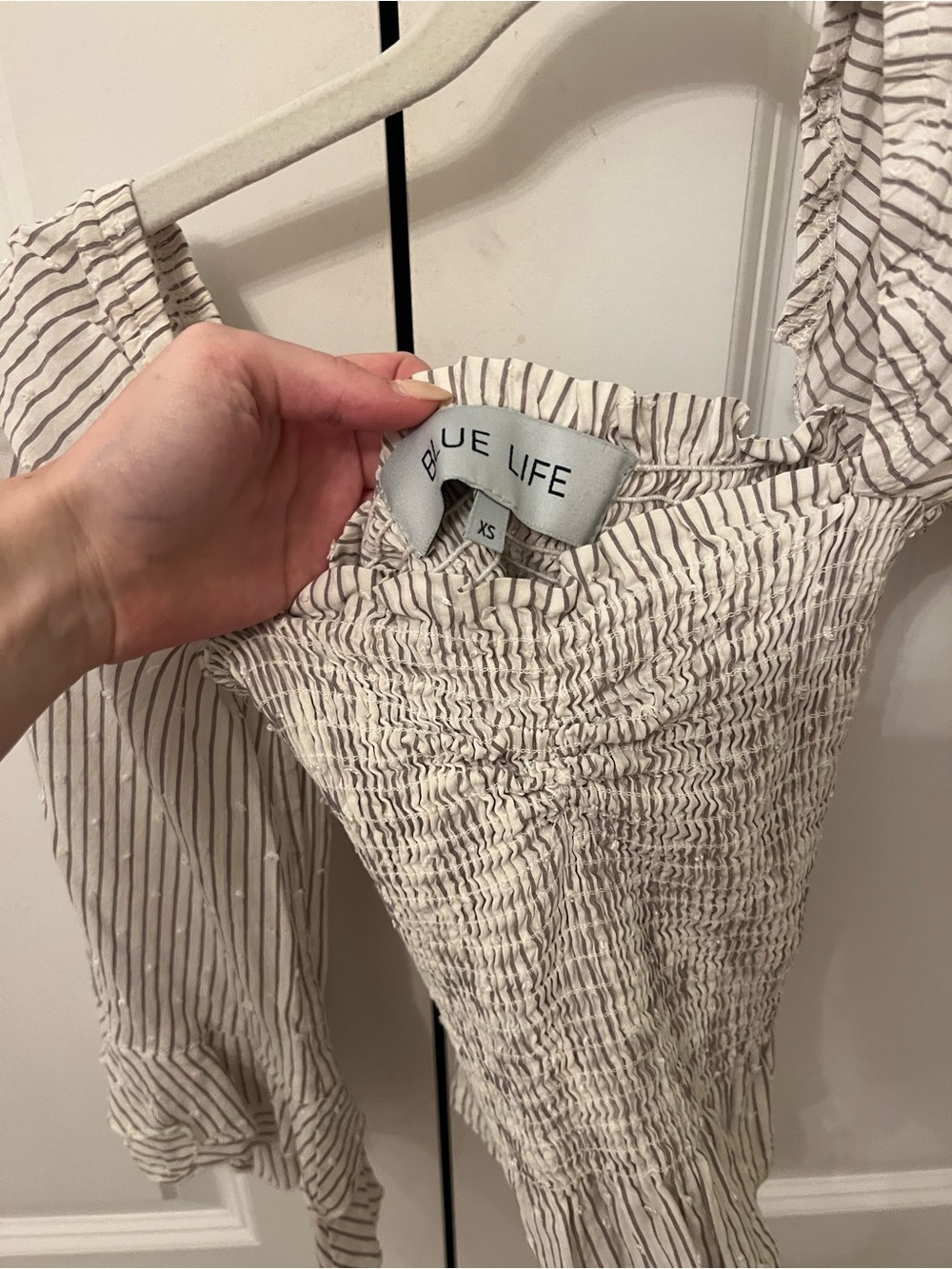 Off the Shoulder Bodice Top